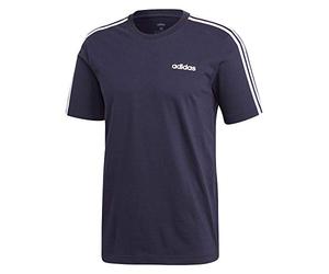 Adidas Essentials 3 Stripes T-Shirt T-Shirts, Uomo, Legend Ink/White, M