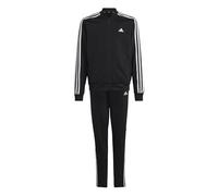 adidas Essentials 3-stripes Track Suit Tuta da ginnastica, black/white, 7-8 anni Bambine e ragazze