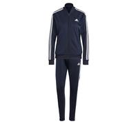 adidas Essentials 3-stripes Track Suit Tuta da ginnastica, Legend Ink / White, L Donna