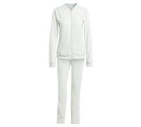 adidas Essentials 3-stripes Track Suit Tuta da ginnastica, Linen Green F22 / White, M Donna