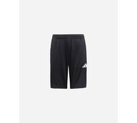 Adidas Pantaloncini Training Essentials 3 Stripes Bambini Nero Taglia 164