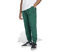 Adidas Essentials Feel Cozy Fleece Pants Pantaloni da Allenamento da Uomo, Collegiate Green/Black, S