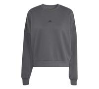 adidas Essentials Felpa Donna-grigio, nero in grigio, Taglia: XS