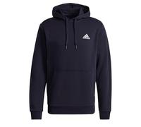 adidas Essentials Fleece Hoodie Felpa con cappuccio, Legend Ink/White, M Uomo