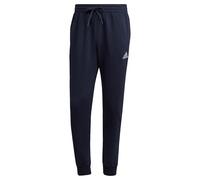 adidas Essentials Fleece Regular Tapered Pants Uomo, Legend Ink/White, S
