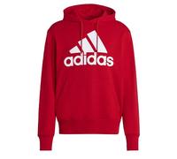 adidas Uomo Essentials French Terry Big Logo Hoodie, Better Scarlet / White, XL