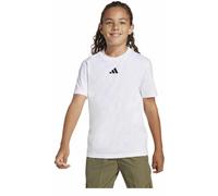 adidas Essentials Jr - T-shirt - bambina 7-8A White junior Better Cotton Initiative
