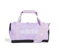 adidas Essentials Linear Duffel Bag, Borsone Donna, Ice Lavender/Bliss Lilac/White, XS