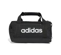 adidas Essentials Linear Duffel Bag, Borsone Unisex-Adulto, Black/Black/White, XS