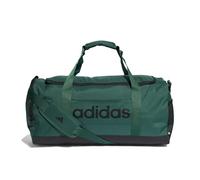 adidas Essentials Linear Duffel Bag, Borsone Unisex-Adulto, Collegiate Green/Black, M