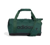 adidas Essentials Linear Duffel Bag, Borsone Unisex-Adulto, Collegiate Green/Black, XS
