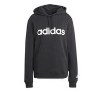 adidas Essentials Linear Felpa Con Cappuccio Donna - Nero, Bianco