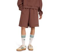 Adidas Essentials Linear Shorts Oversized Donna - Pantaloncini Marrone - Taglia 38 - Jersey di cotone Brown 38
