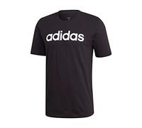 Adidas Essentials Linear T-Shirt T-Shirts, Uomo, Black/White, XL
