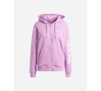 Adidas Essentials Linear W - Felpa - Donna - Viola M