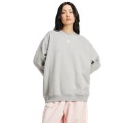 Adidas Originals Essentials Fleece Long Oversized Crew Sweatshirt Grigio XL Donna