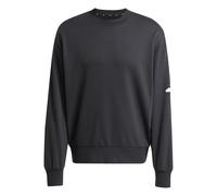 Felpa Essentials Loose Fit 3 Bar Logo Black / White 2XL