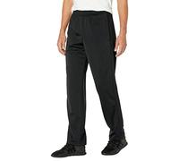 adidas Essentials-Pantaloni Sportivi con Orlo Aperto, 3 Strisce, Nero/Nero, 3XL Uomo