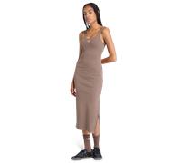 Adidas Essentials Rib Tank Maxi Dress Washed Donna - Gonne Marrone - Taglia XXL (50-52) - Jersey di cotone Brown XXL (50-52)