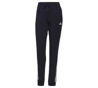adidas Essentials Single Jersey 3-Stripes Pants, Pantaloni Sportivi Donna, Legend Ink/White, L