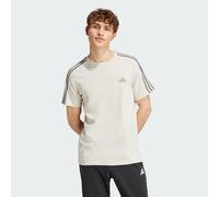 Adidas Essentials Single Jersey 3-Stripes Tee Maglietta a Maniche Corte, Alumina, S Uomo