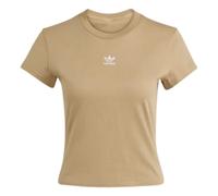 Adidas - Essentials Slim T-Shirt - - Sport - Donna - Beige - S