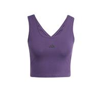 adidas Essentials Small Logo Canottiera Donna - viola, Taglia: XS