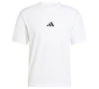 T-shirt in jersey semplice adidas Essentials Small Logo Blanc 2XL