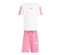 adidas Essentials Small Logo Stripes T-shirt Set JOGGER Unisex - Bambini e ragazzi
