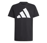 adidas ESSENTIALS T-SHIRT, T-shirt Unisex - Bambini, Black/White,