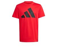 adidas ESSENTIALS T-SHIRT, T-shirt Unisex - Bambini, pure ruby/black,