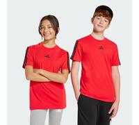 adidas ESSENTIALS T-SHIRT, T-shirt Unisex - Bambini, pure ruby/black,