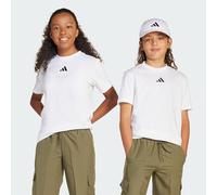 adidas ESSENTIALS T-SHIRT, T-shirt Unisex - Bambini, White/Black,