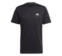 adidas Uomo Train Essentials Training Tee, Black/White, S