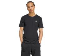 adidas Originals - Trefoil Essentials - T-shirt lavorata a nido d'ape-Nero XS