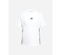 Adidas Maglietta A Maniche Corte Essentials 3 Stripes Cotton