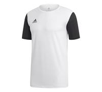 T-shirt adidas Estro 19 manica corta bianco nero - S