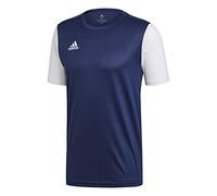 T-shirt adidas Estro 19 manica corta blu navy bianco - L