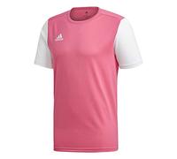 T-shirt adidas Estro 19 manica corta rosa bianco - XL