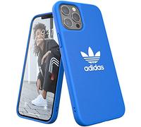 adidas EX7874 Custodia progettata per iPhone 12 Pro Max 6.7, Custodia testata contro caduta, bordi rialzati, cover originale Bluebird/bianco