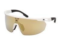 adidas eyewear - SP0095 Mirror Cat. 3 + Spare Lens Cat. 1 - Occhiali da ciclismo beige