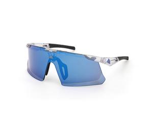 adidas eyewear - SP0107 Mirror Cat: 3 - Occhiali da ciclismo bianco/blu