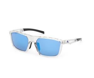 adidas eyewear - SP0111 Mirror Cat: 3 - Occhiali da sole blu/bianco