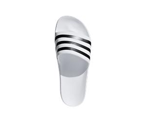 ADIDAS F35539 .FTWWHT/CBLACK/F ADILETTE AQUA