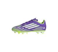 adidas F50 Club Firm Multi Ground Football Boots Kids, Scarpe da Calcio, Purple Rush/Cloud White/Lucid Lemon, 28.5 EU