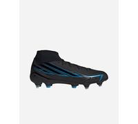 adidas Unisex - Adulto F50 Hyperfast League Mid Soft Ground Football Boots Shoes, Core Black/Core Black/Lucid Ray Blue, 40 EU