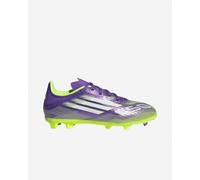 Scarpe F50 League Firm/Multi-Ground per bambini Purple Rush / Cloud White / Lucid Lemon 37 1/3