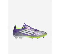 adidas F50 League Firm Ground Football Boots, Scarpe da Calcio Unisex-Adulto, Purple Rush/Cloud White/Lucid Lemon, 41 1/3 EU