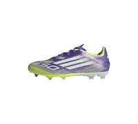 adidas F50 League Firm Ground Football Boots, Scarpe da Calcio Unisex-Adulto, Purple Rush/Cloud White/Lucid Lemon, 44 2/3 EU