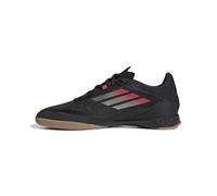 adidas F50 League Football Boots Indoor, Scarpe da Calcio Unisex-Adulto, Core Black/Iron Met./Lucid Red, 44 EU